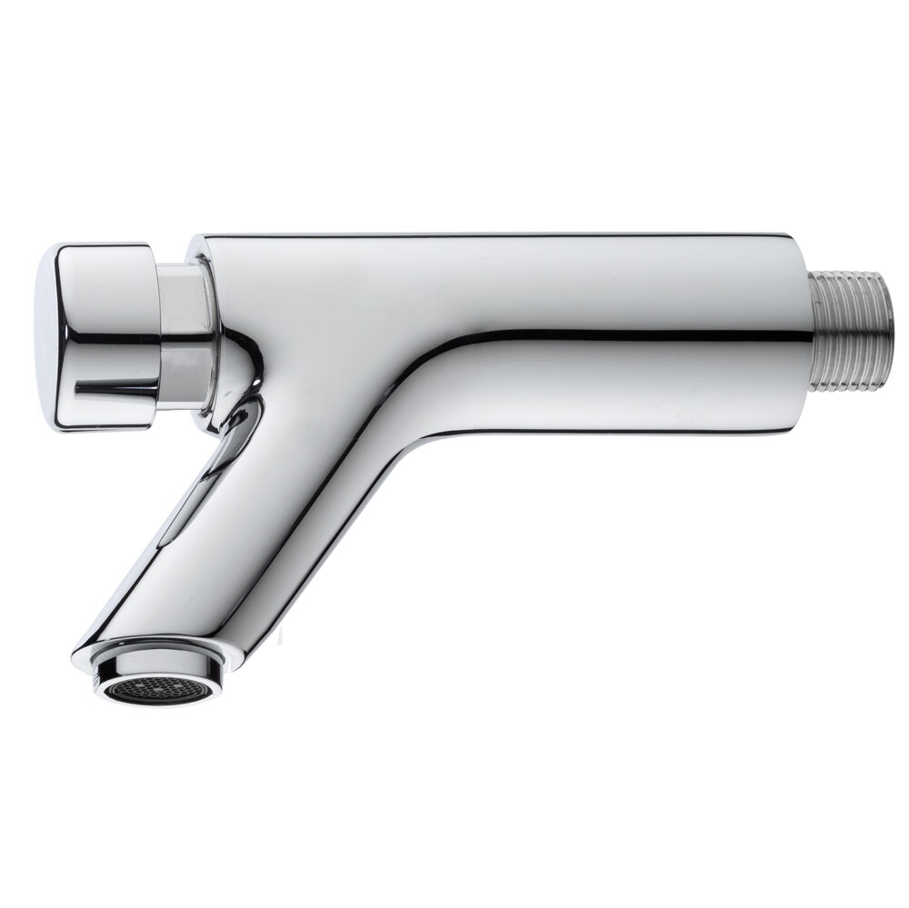 Torneira Temporizada de Lavatório de Parede