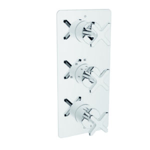 "Trim" extérieur thermostatique encastré, 3 sorties